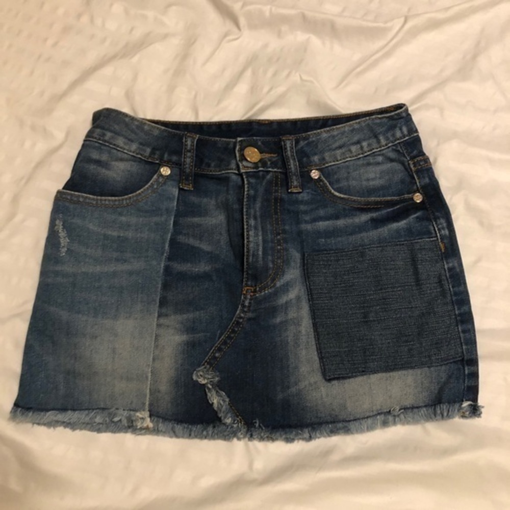 Tory Burch Denim Skirt 24
